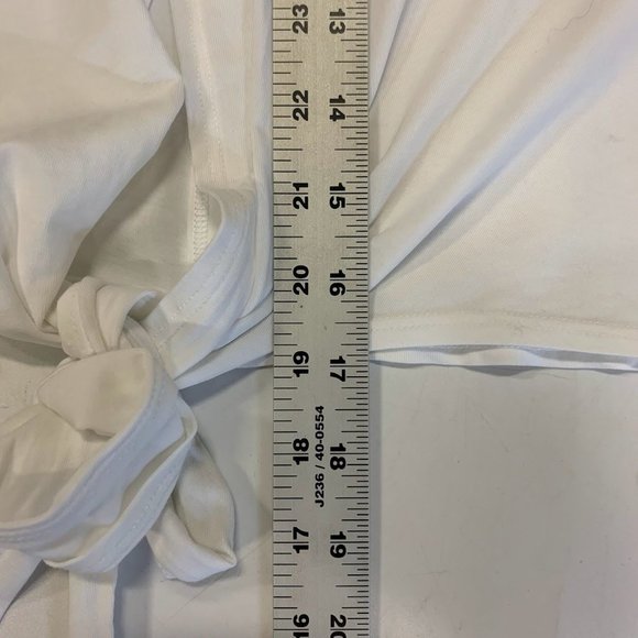 Lululemon Women's Knot A Problem Front Tie Short Sleeve Crew Neck T-Shirt Size 4 - Picture 10 of 10